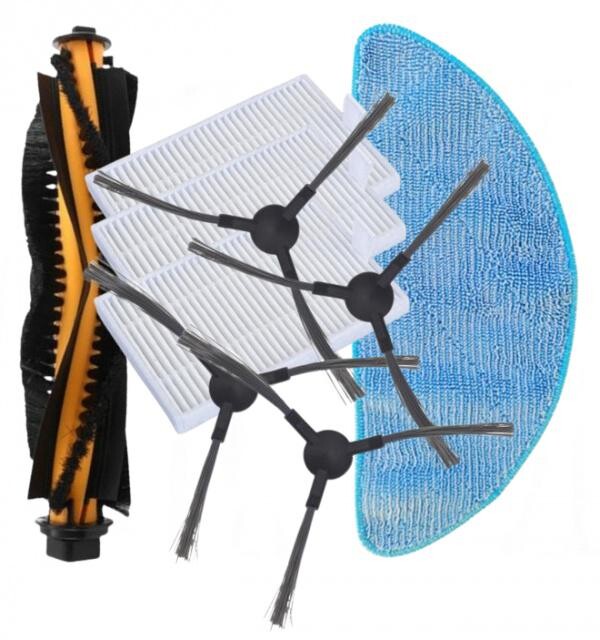 9ks Kartáče, HEPA filtry a mop pro TESLA AI200