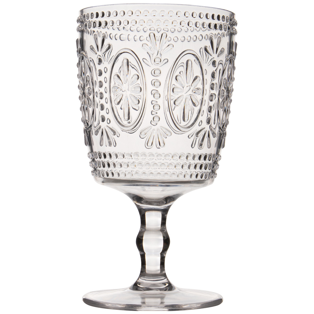 Sklenice Bo-Camp Wine glass Sicilian 4pcs Barva: šedá