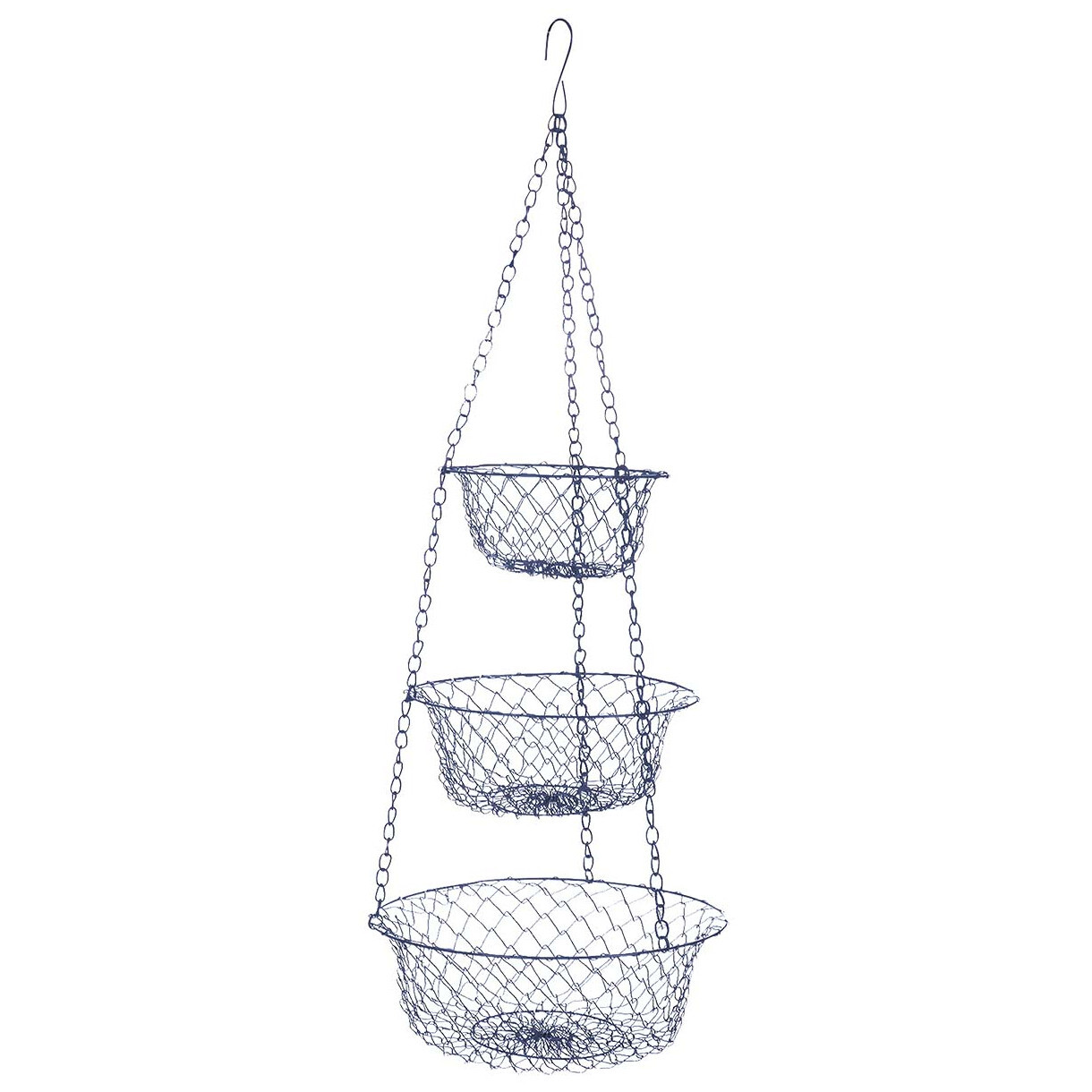 Organizér Bo-Camp Hanging baskets 3-level Barva: modrá