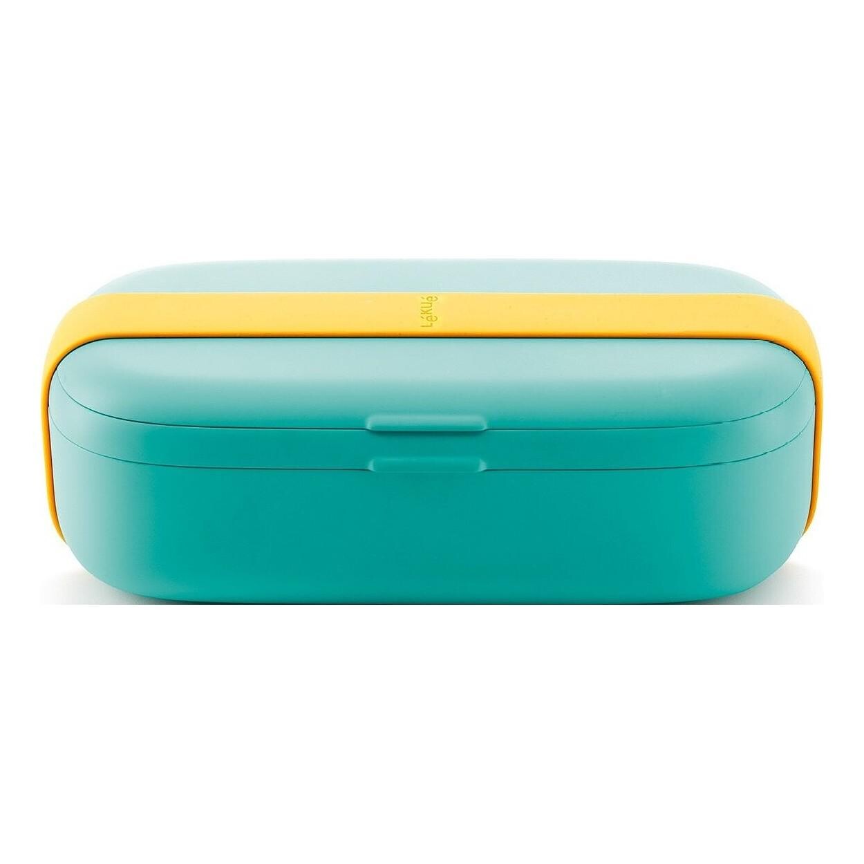 Obědový box LUNCHBOX TO GO 500 ml, tyrkysová, plast, Lékué