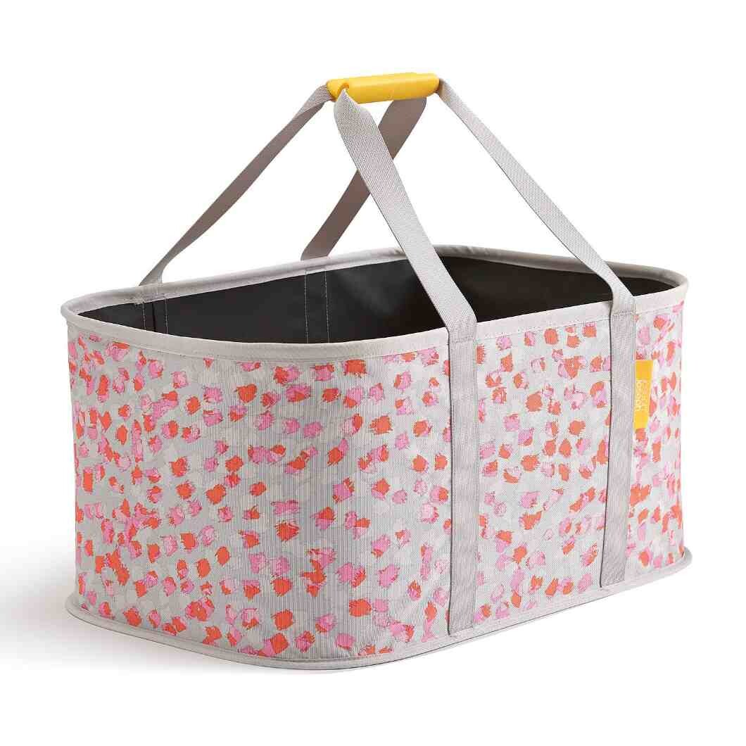 Taška na prádlo HOLD-ALL 50038 35 l, skládací, broskvový květ, polyester, Joseph Joseph