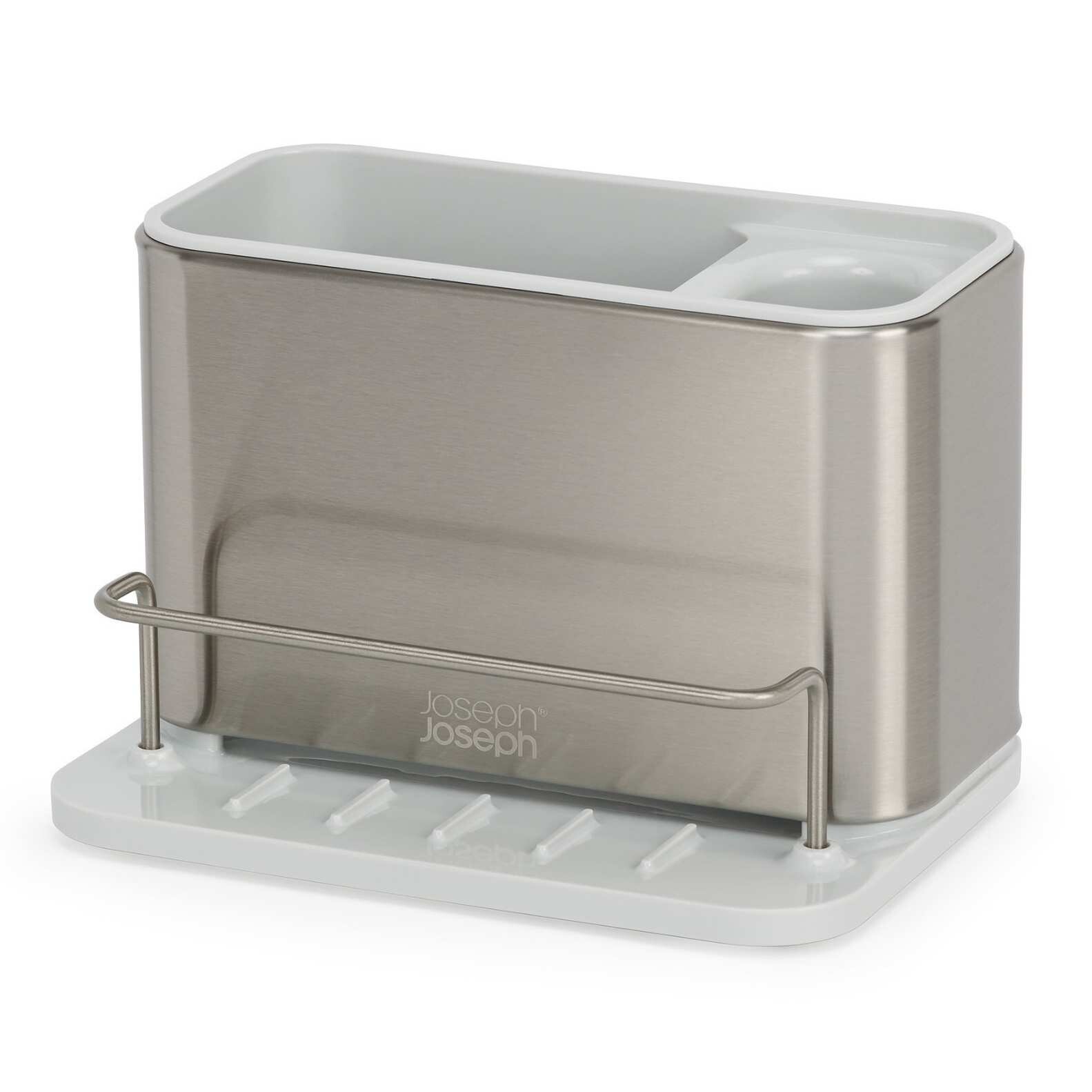Dřezový organizér SURFACE 851693 18 cm, stříbrná, plast / nerezová ocel, Joseph Joseph
