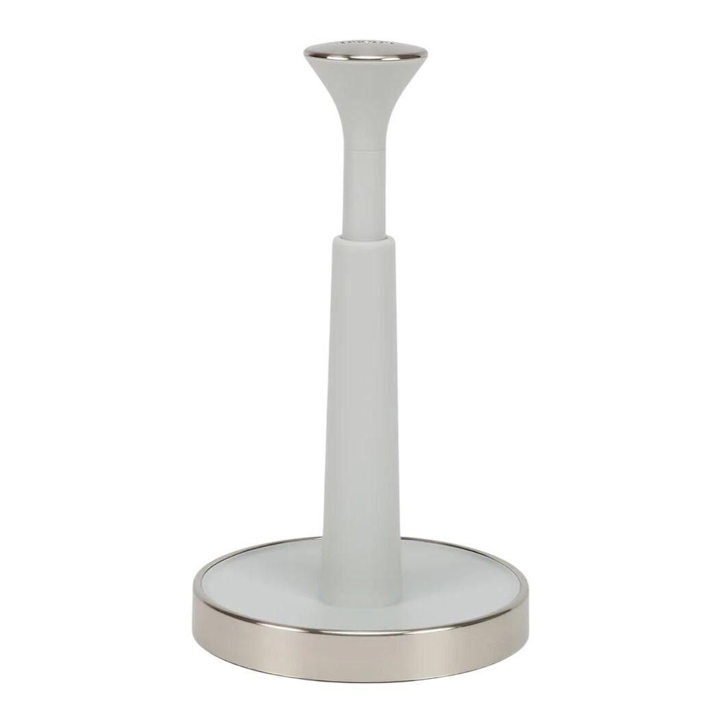 Stojan na kuchyňské utěrky PUSH&TEAR 851688 28 cm, bílá, plast / nerezová ocel, Joseph Joseph