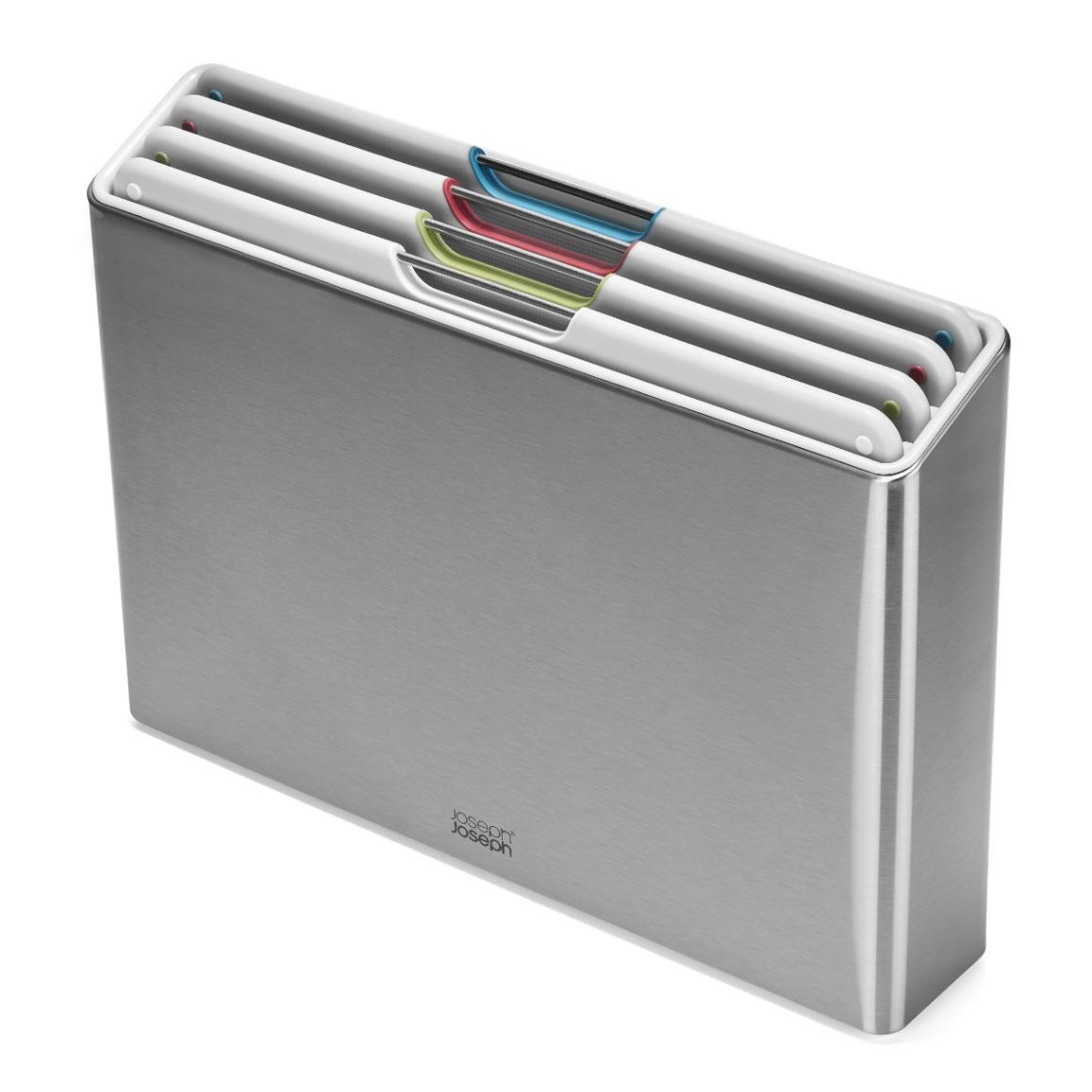 Prkénko na krájení FOLIO STEEL 100072 34 x 24 cm, sada 4 ks, plast, Joseph Joseph