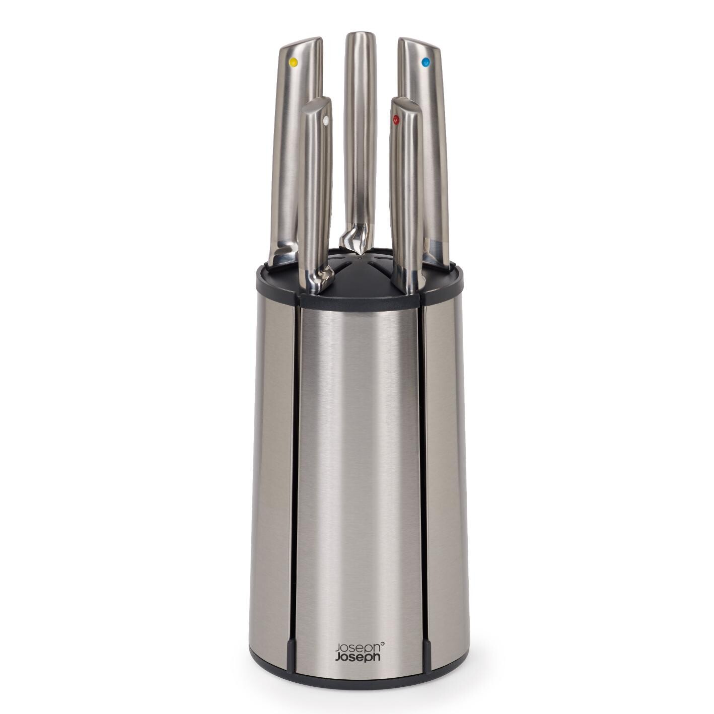 Sada nožů s blokem ELEVATE STEEL 10546, sada 5 ks, Joseph Joseph