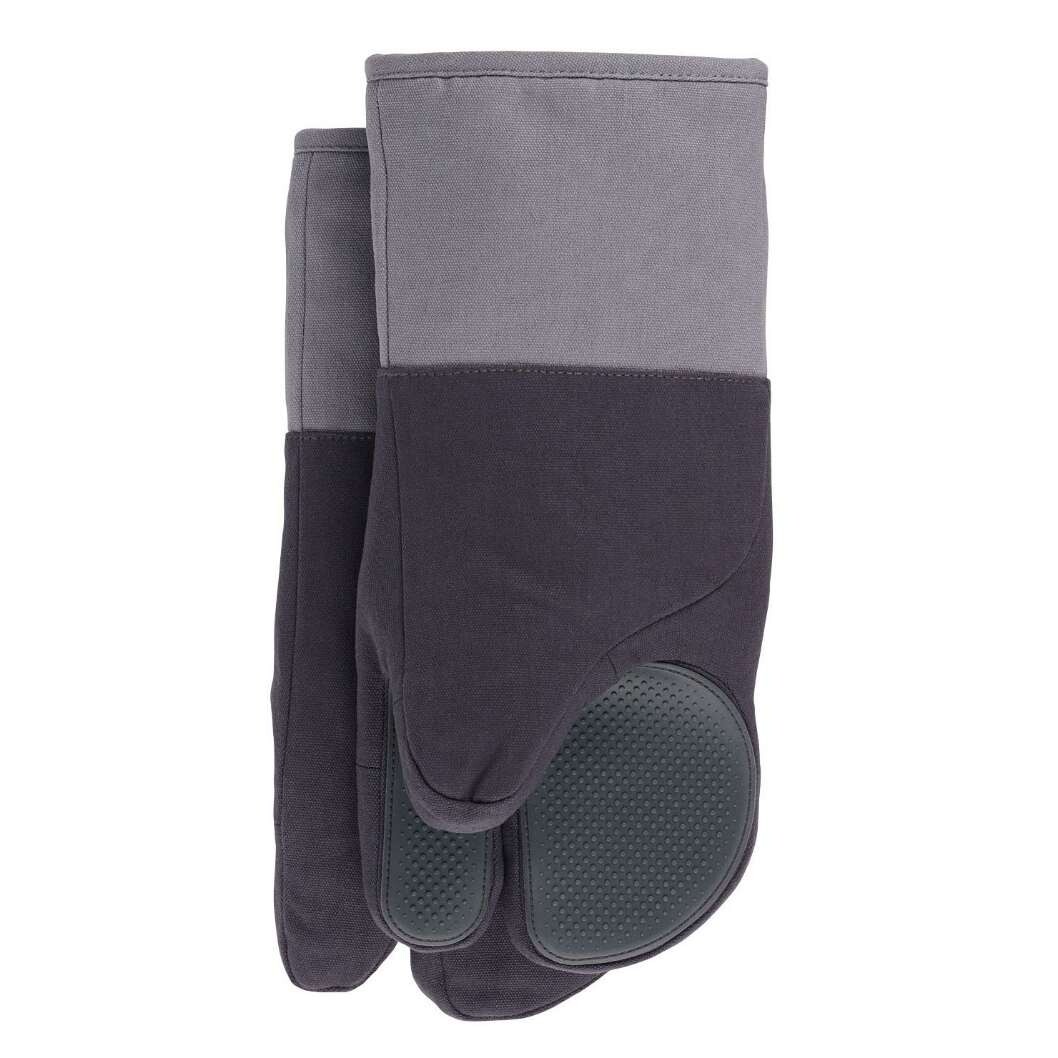 Chňapka PINCH 20230 34 cm, sada 2 ks, šedá, bavlna / silikon, Joseph Joseph