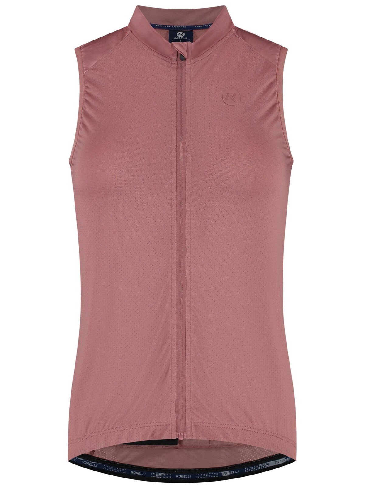 Dámský vzdušný cyklodres ESSENTIAL II bez rukávů, starorůžový 2XL