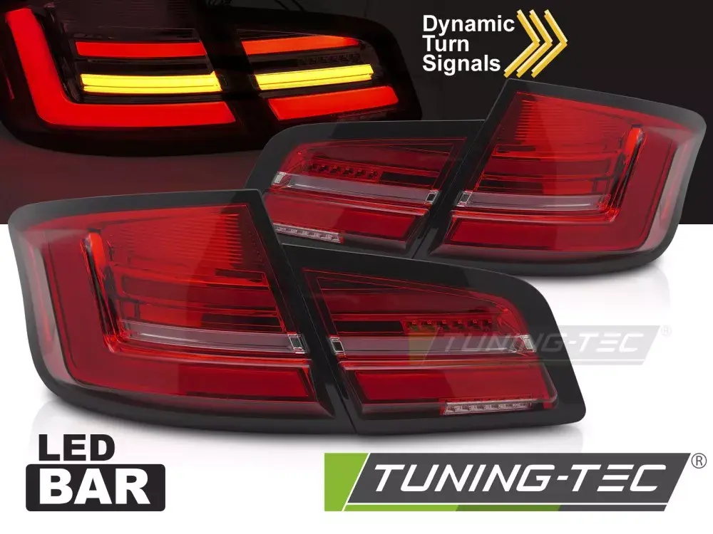 LED ZADNÍ SVĚTLA ČERVENO-BÍLÁ SEQ BMW F10 10-13