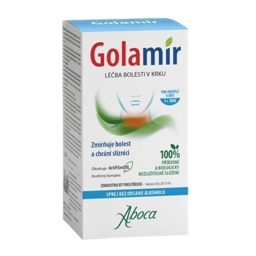 Aboca Golamir léčba bolesti v krku 30ml