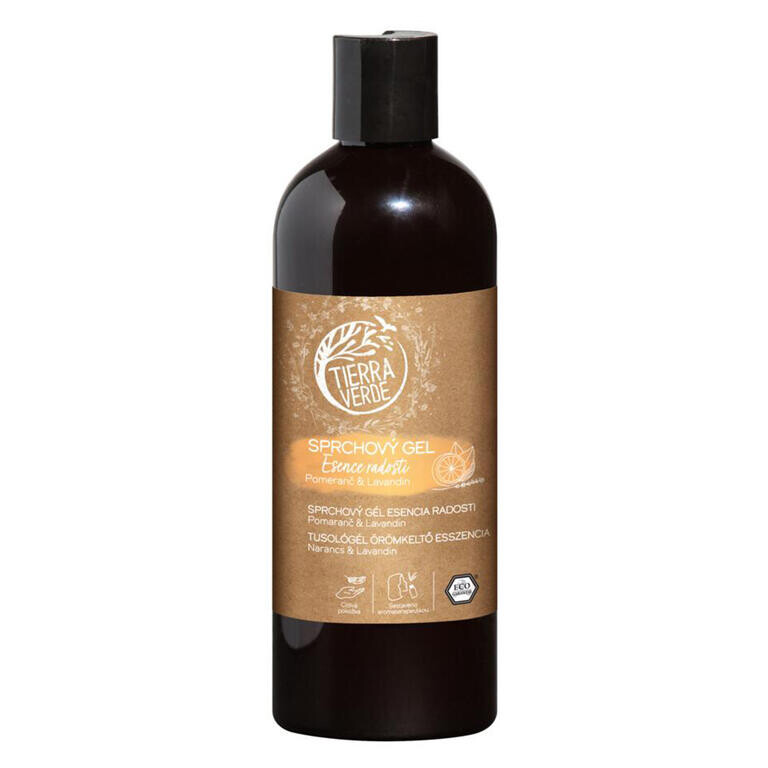 Sprchový gel Esence radosti Pomeranč a Lavandin