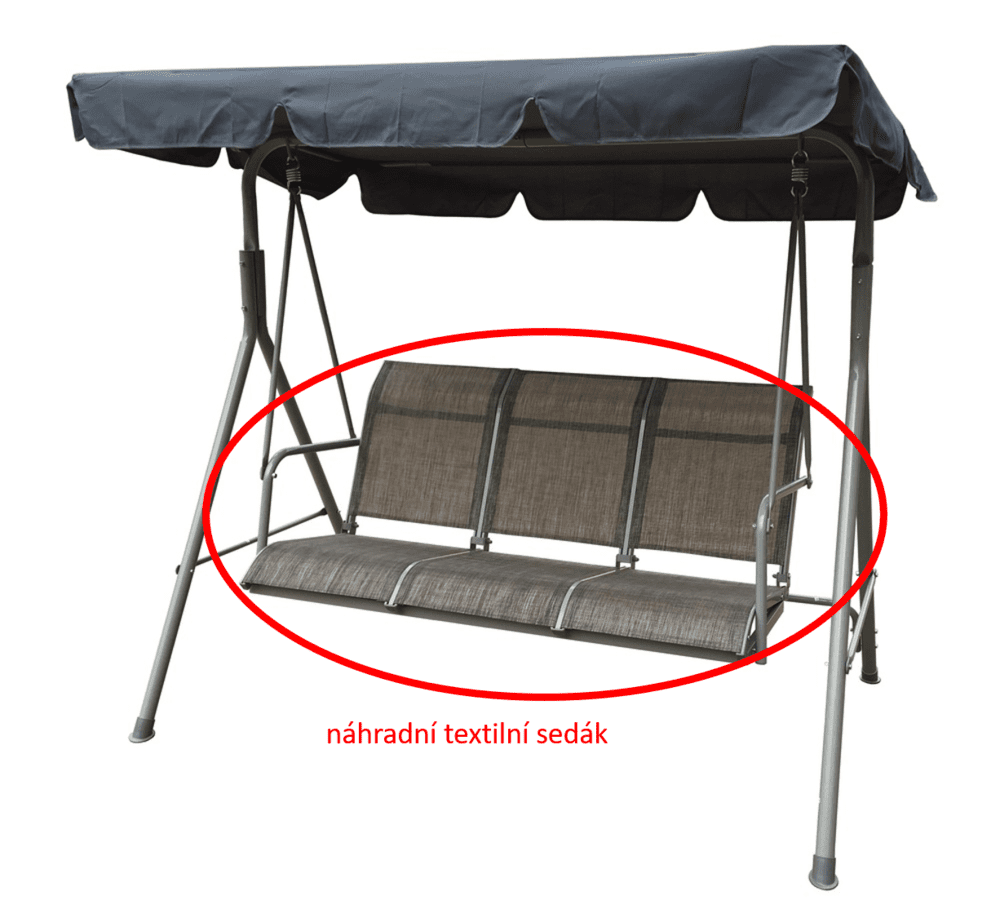 Látka na sedák k houpačce NELLA