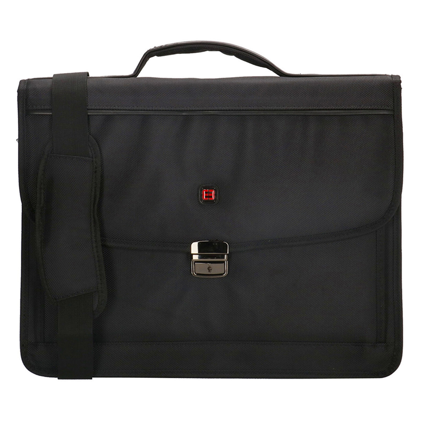 Pánská nylonová aktovka Enrico Benetti Kevins - černá