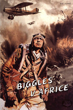 Biggles v Africe (poškozená) - Zdeněk Burian, William Earl Johns