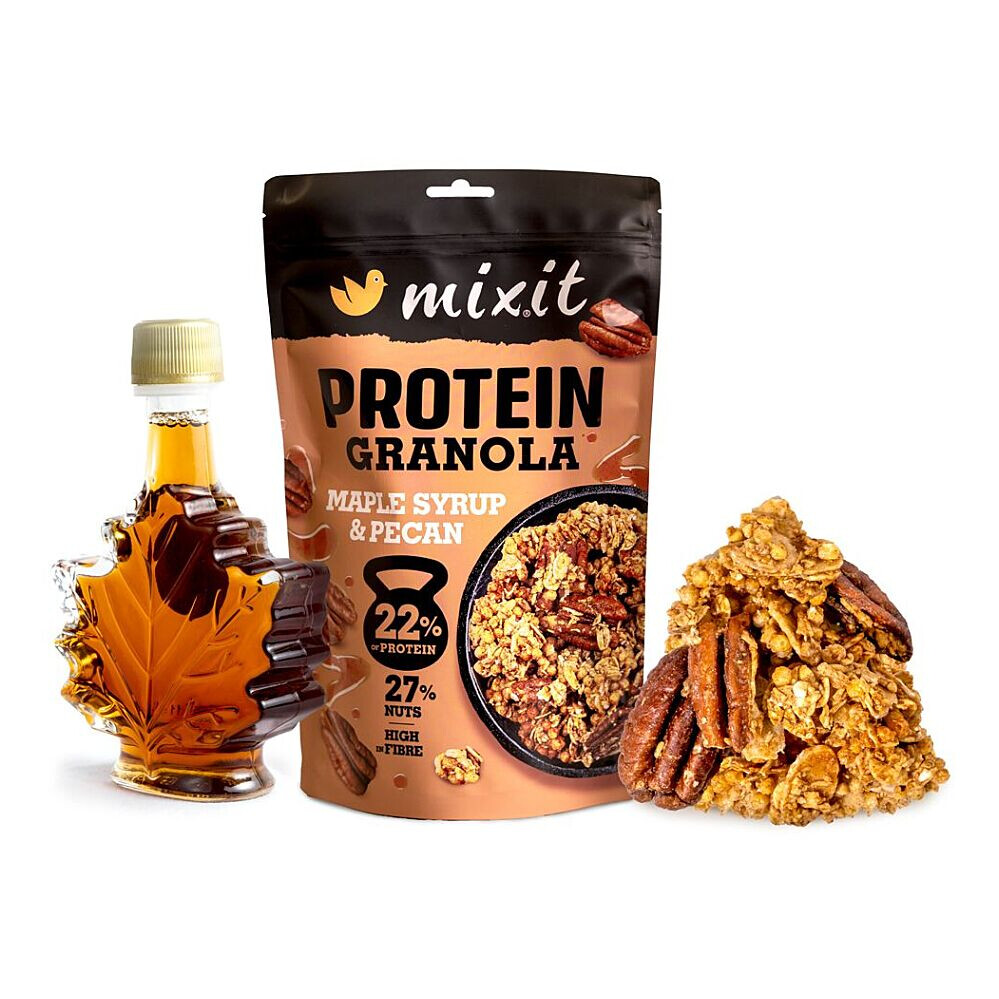 MIXIT Proteinová granola z pece javorový sirup a pekany 350 g