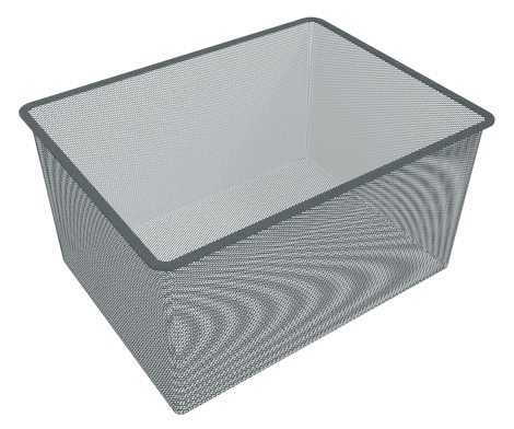 Koš síťový Domax Integri ARWM - 285 antracit