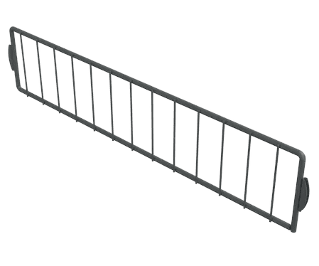 Přepážka drátěné poličky Domax Integri ARWSD - 420 antracit