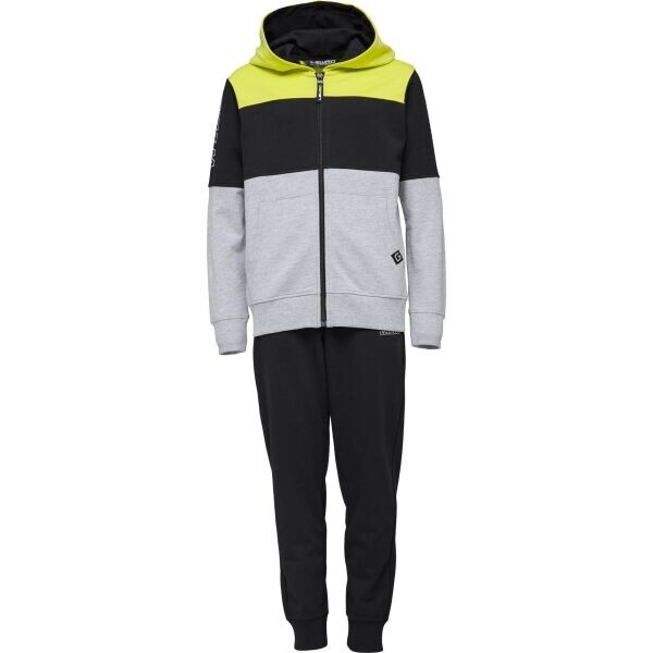 Lewro MARTYN Chlapecká tepláková souprava, černá, velikost 140-146