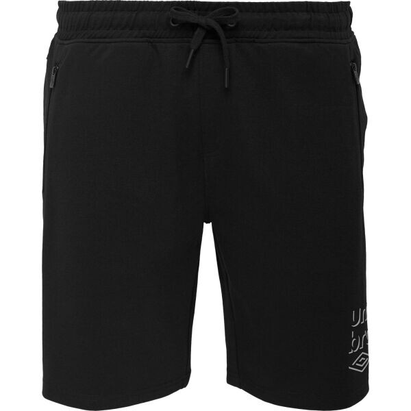 Umbro ALIKHAN Pánské šortky, černá, velikost XXL
