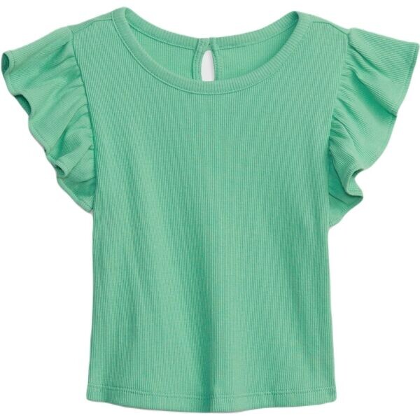 GAP BABY Dětské tričko, zelená, velikost 5Y