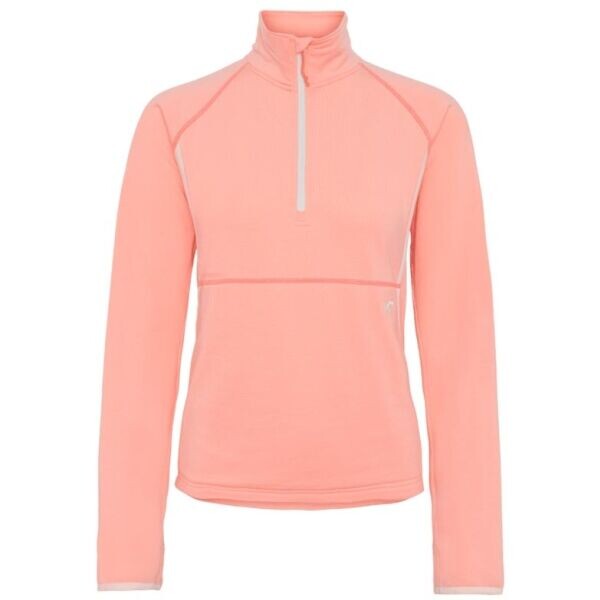 KARI TRAA MIKA Dámská fleecová mikina, lososová, velikost