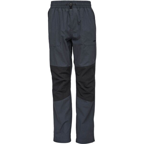 Lewro ESDRAS Chlapecké lehké plátěné kalhoty, tmavě šedá, velikost 152-158