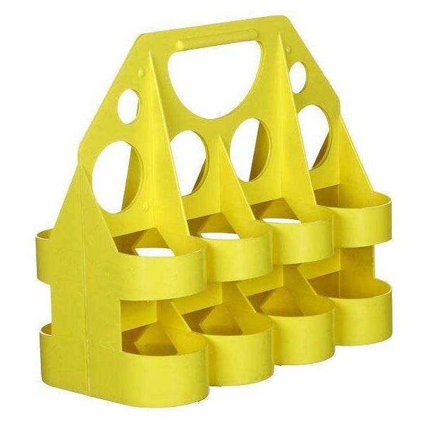 HEJDUK NOSIČ Nosič na láhve, žlutá, velikost