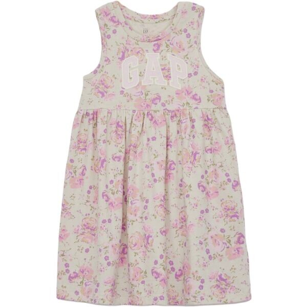 GAP BABY Dívčí šaty, béžová, velikost 4Y