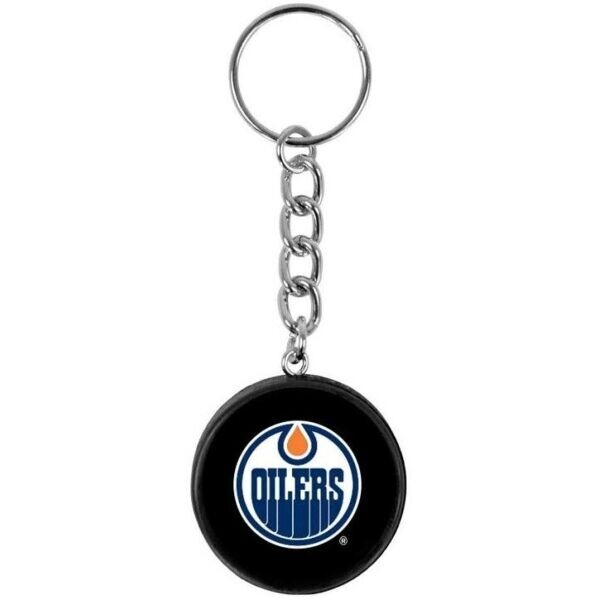 INGLASCO EDMONTON OILERS MINIPUK Přívěsek na klíče, černá, velikost