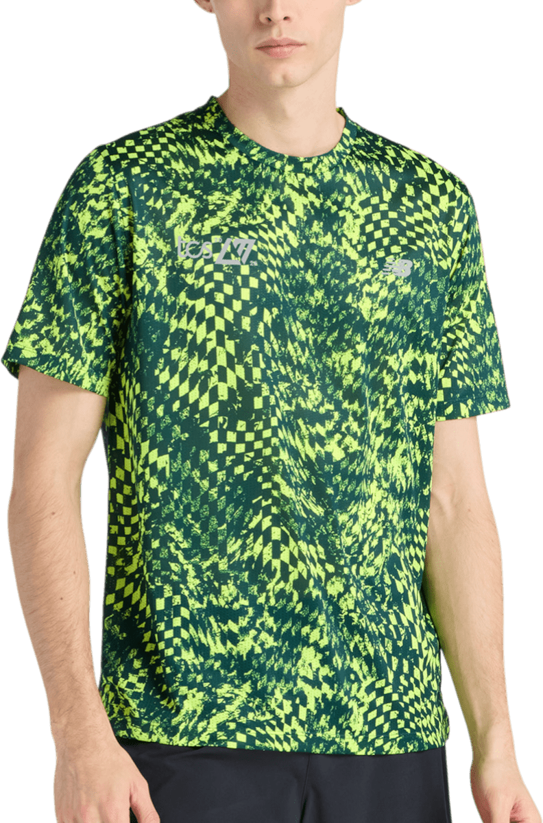 Triko New Balance London Edition RC Essential Printed T-Shirt