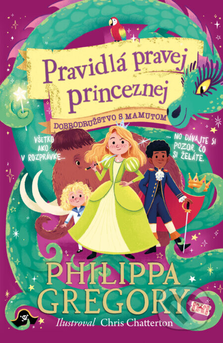 Dobrodružstvo s mamutom - Philippa Gregory, Chris Chatterton (ilustrátor)