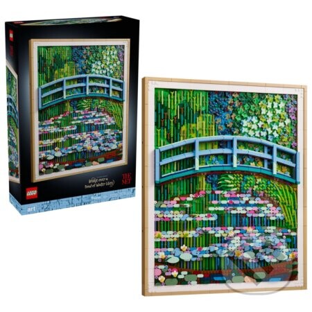 LEGO® Art 31220 Claude Monet – Most nad jazierkom s leknami - LEGO