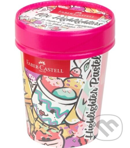 Zvýrazňovač Pastel Ice cream /10 set - Faber-Castell