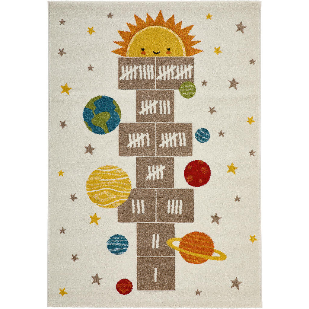 Ben'n'jen DĚTSKÝ KOBEREC, 80/150 cm krémová, vícebarevná