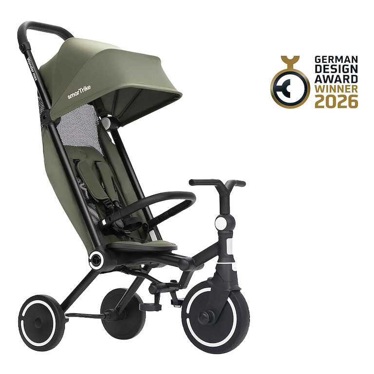 smarTrike Wonder Max sage, multifunkční kočárek