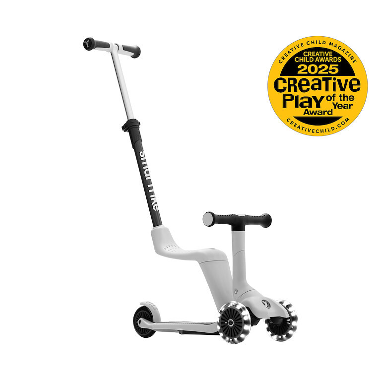 smarTrike Xtend Mini-ride pearl grey, multifunkční koloběžka