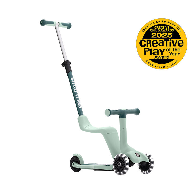 smarTrike Xtend Mini-ride sage green, multifunkční koloběžka