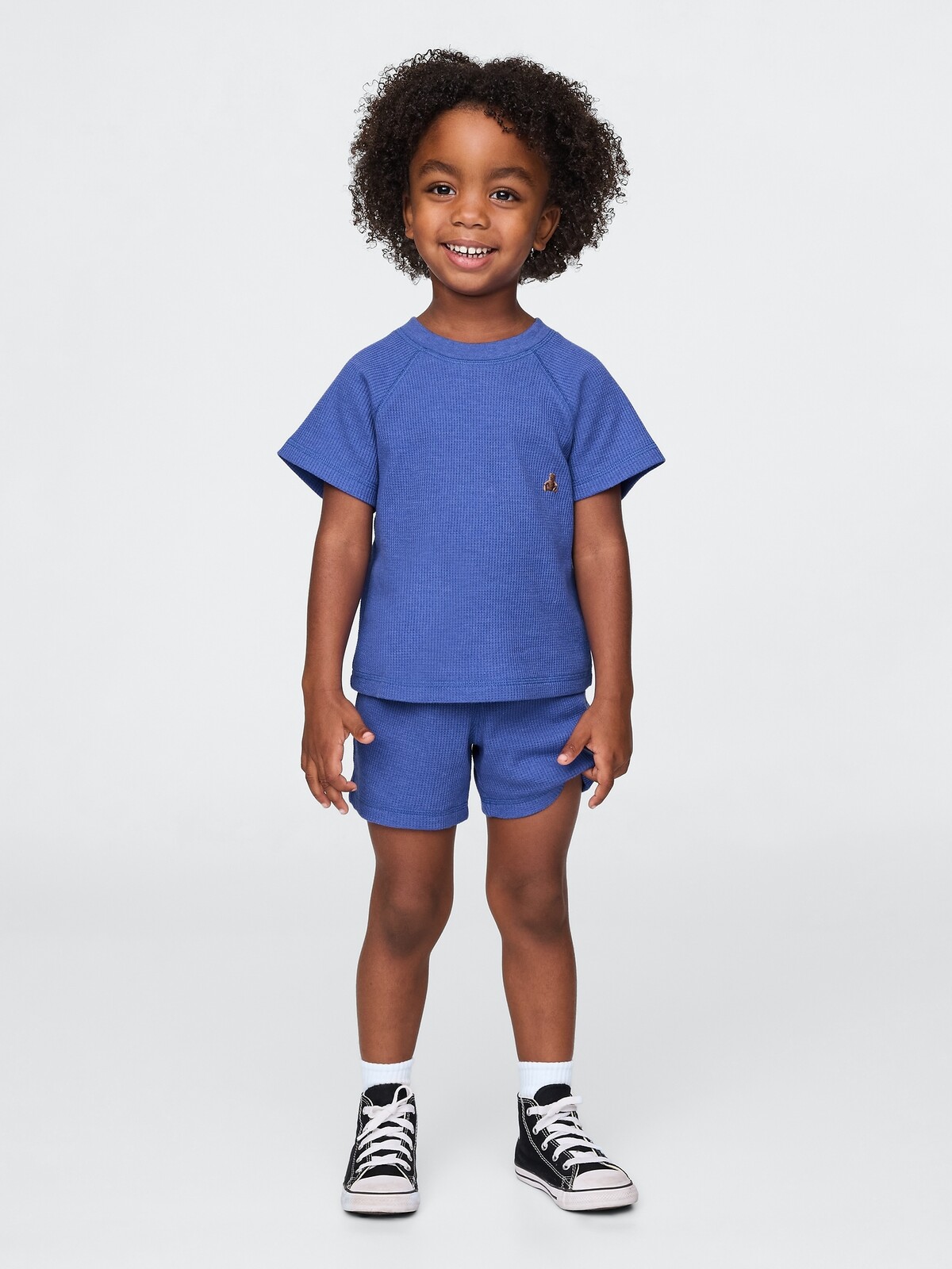 GAP dětský set s vaflovým vzorem - kluci