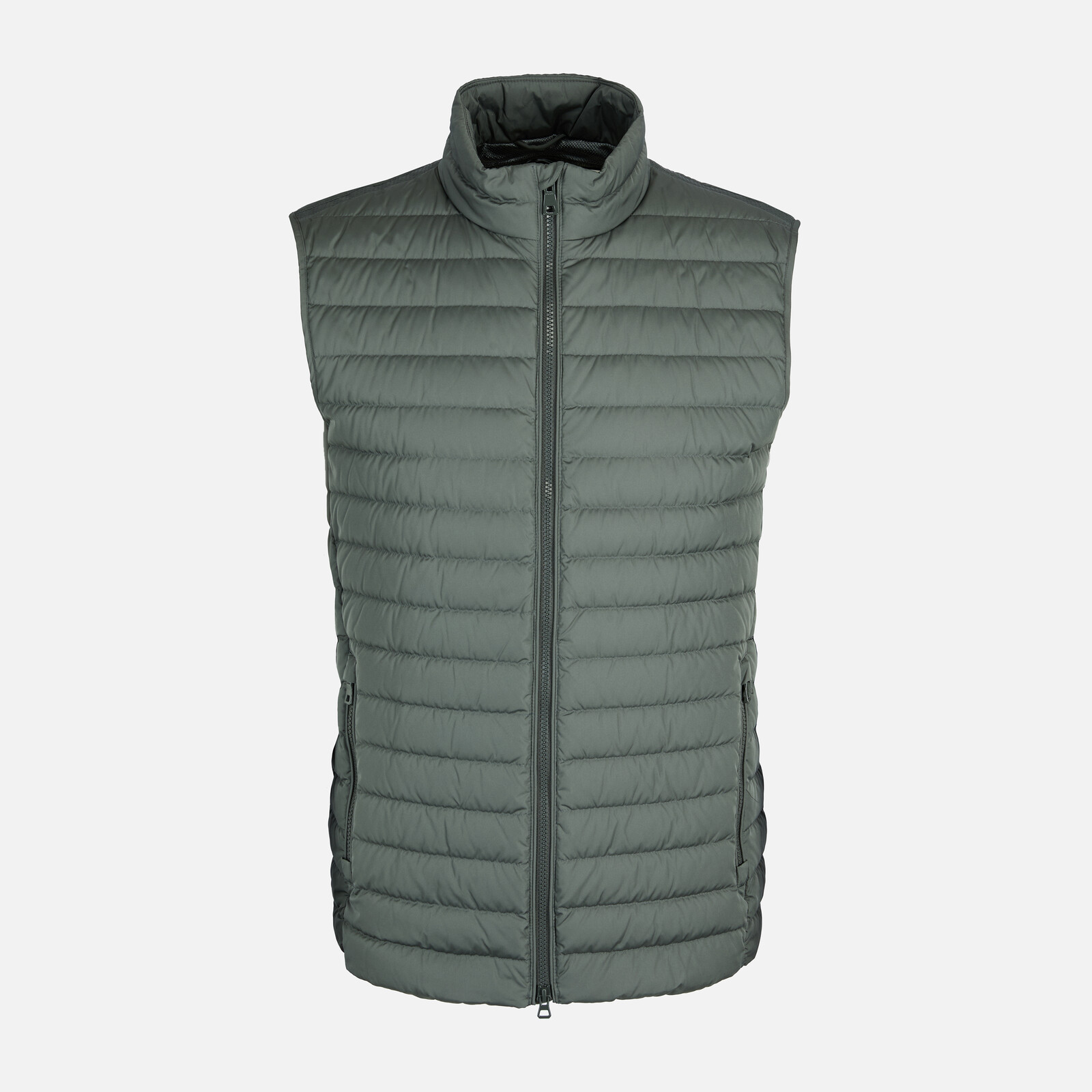 Khaki pánská vesta Geox Warrens