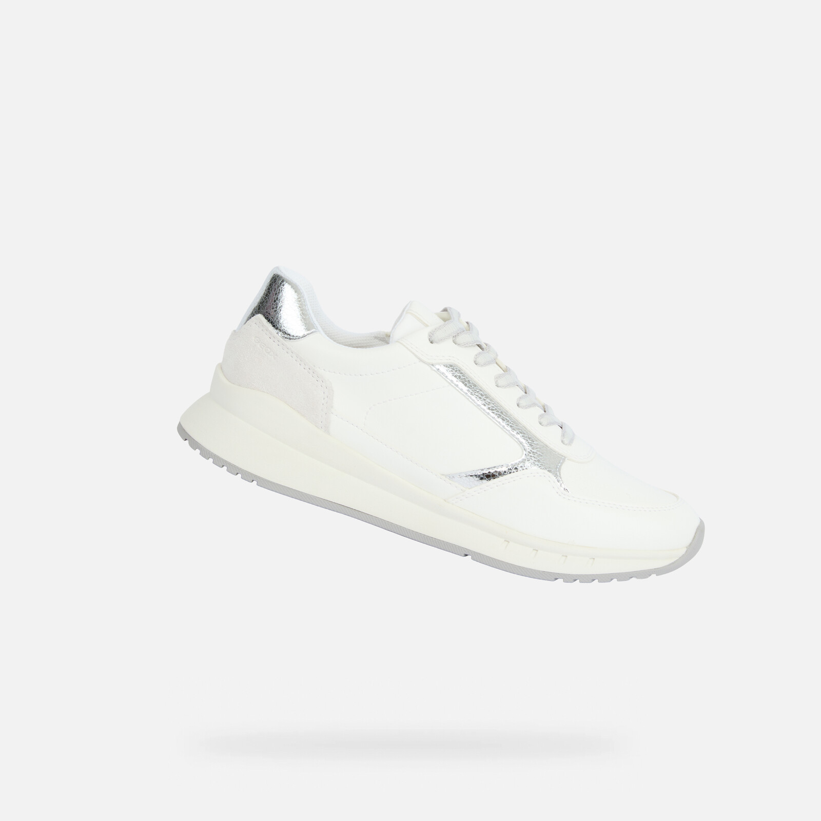 Bílé dámské tenisky Geox Octaviee