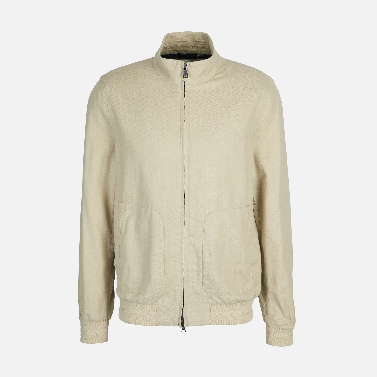 Béžová pánská bomberka Geox Recanati