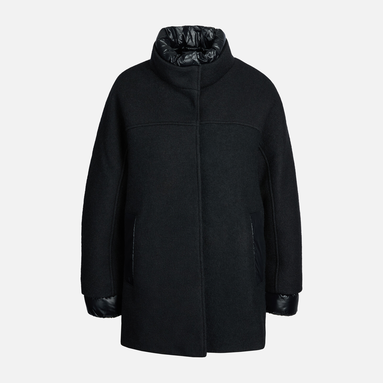 Geox Kleopy dámský černý kabát