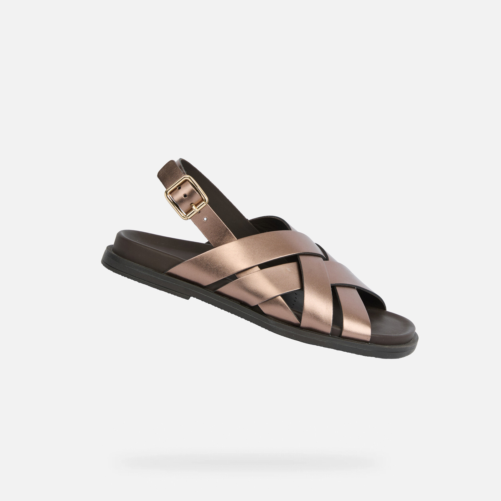 Dámské hnědé sandály Geox Adelash