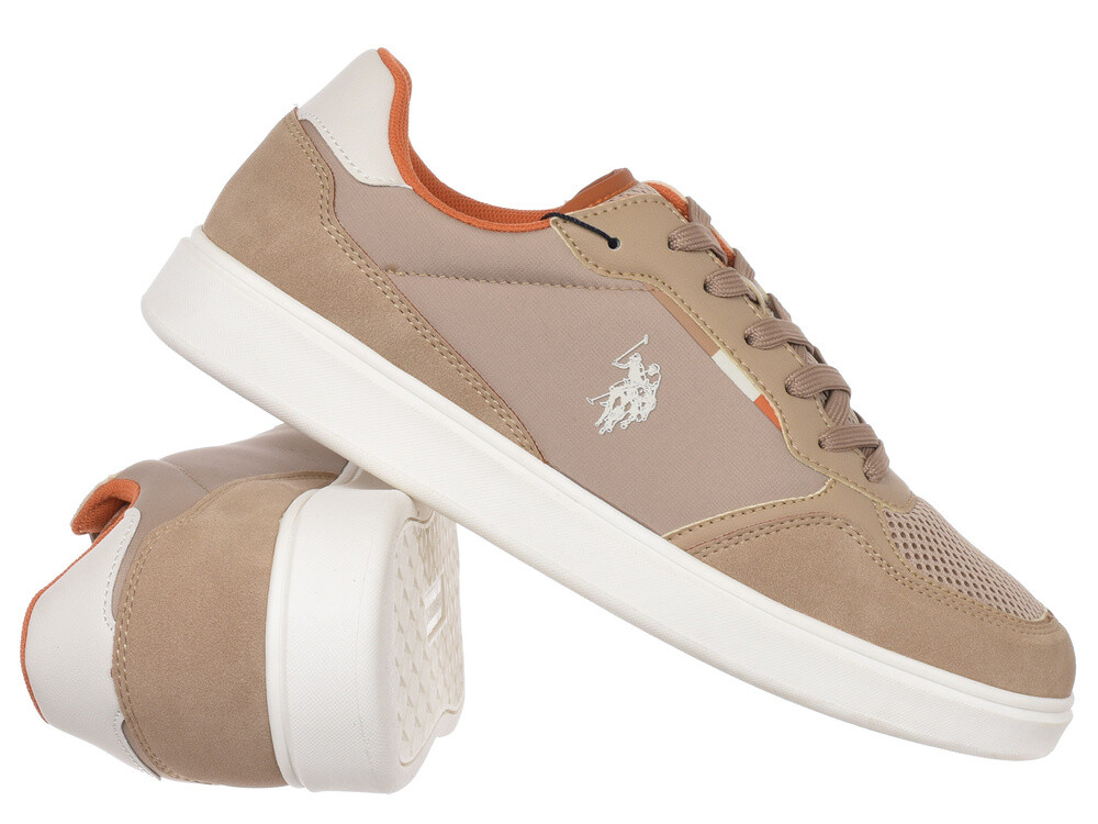 US Polo Assn. - Pánské tenisky Byron004-Bei