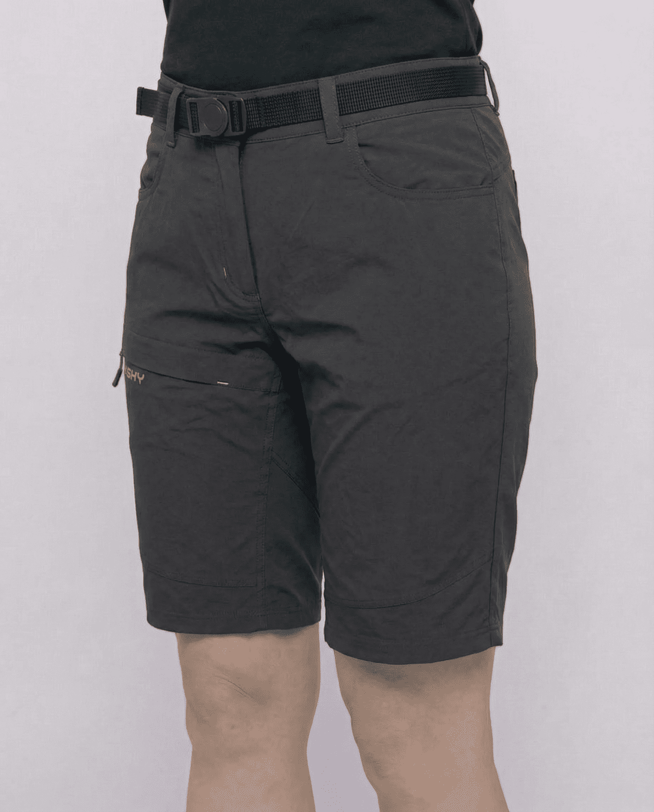 Husky Klumy L XXL, black Dámské 3/4 kalhoty