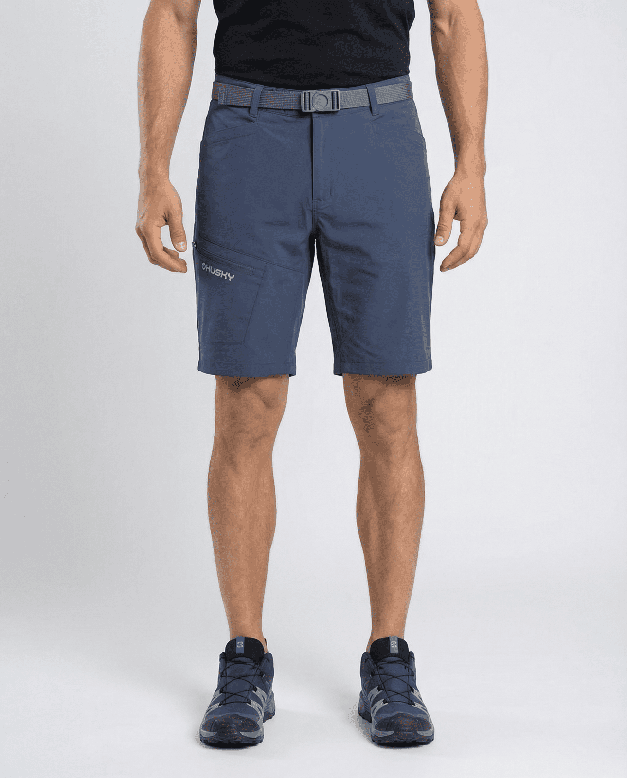 Husky Kiani M XXXL, dark blue Pánské kraťasy