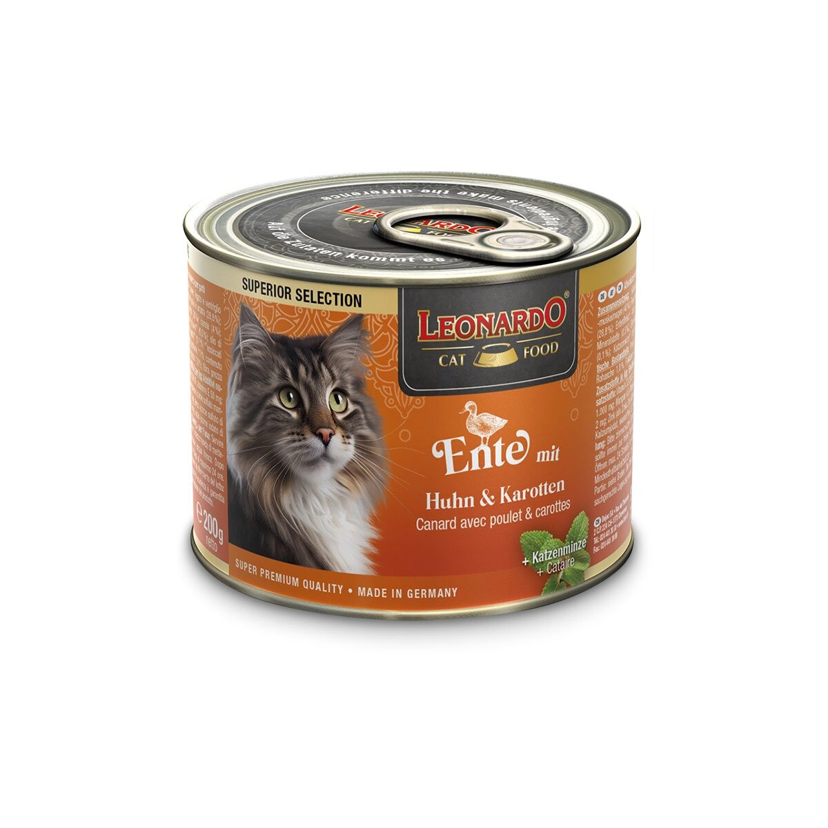 Leonardo kachna s kuřecím a mrkví 24 × 200 g