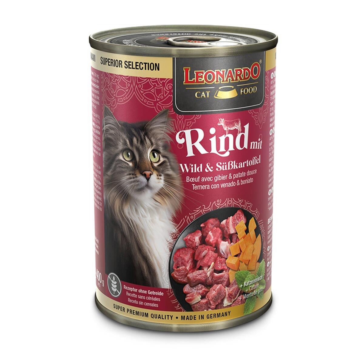 Leonardo hovězí se zvěřinou a batáty 24× 400 g