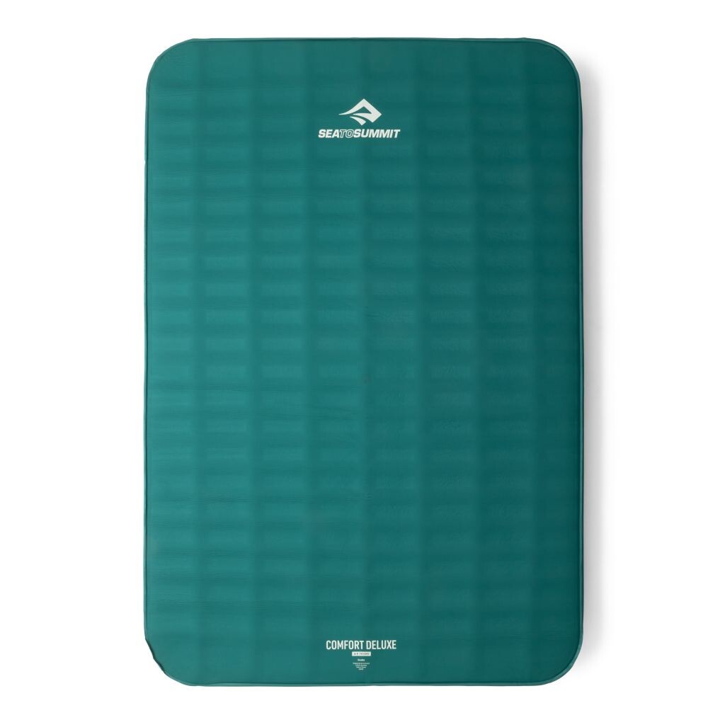 SEA TO SUMMIT Comfort Deluxe Self Inflating Mat, Rain Forest velikost: Double