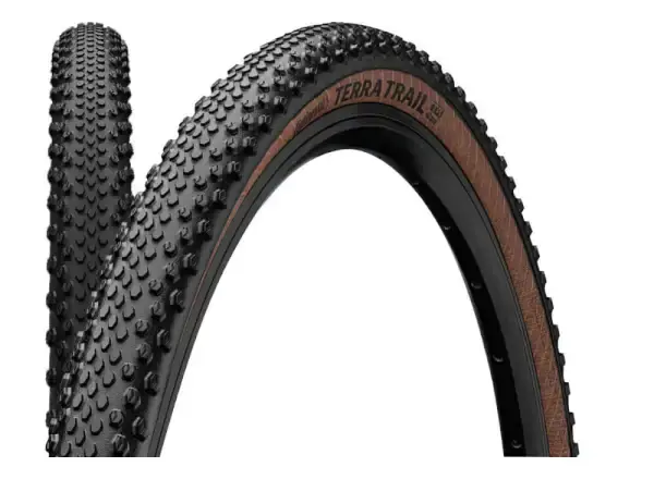 Continental Terra Trail ProTection TLR 40x622 gravel plášť kevlar black/transparent
