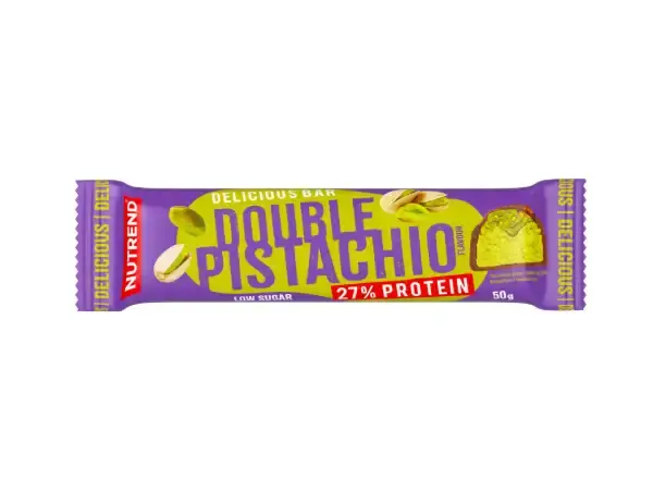 Nutrend Delicious Bar tyčinka 50 g double pistácie